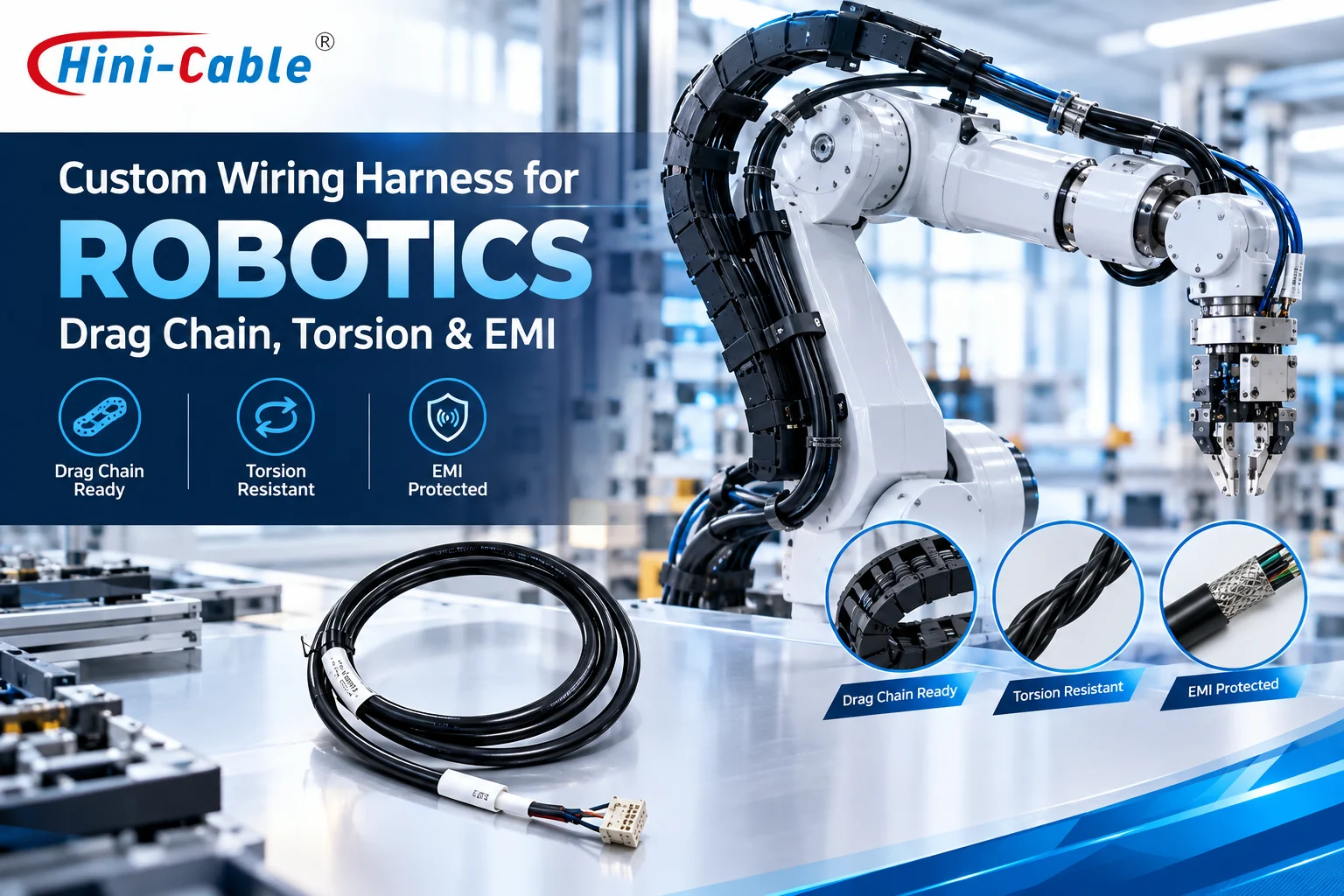 Custom Wiring Harness for Robotics
